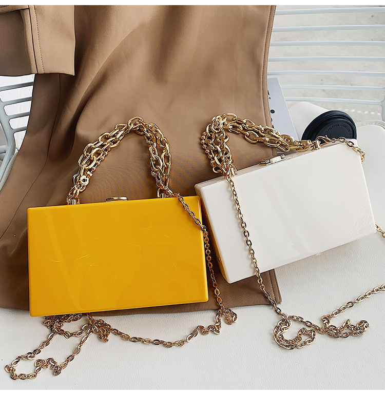 Fashion Candy Color Chain Messenger Bag display picture 3