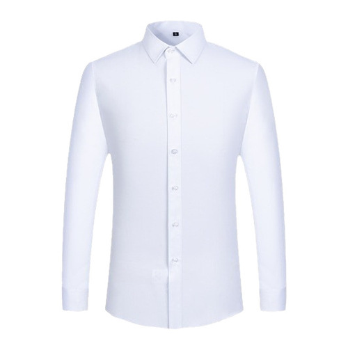 White shirt men's formal business shirt men's long sleeve professional shirt men's spring and autumn shirt large size men's clothing