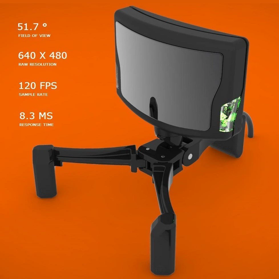 Система отслеживания головы TrackIR5/TrackNP5, отслеживание направления взгляда для полётов и гоночных симуляторов