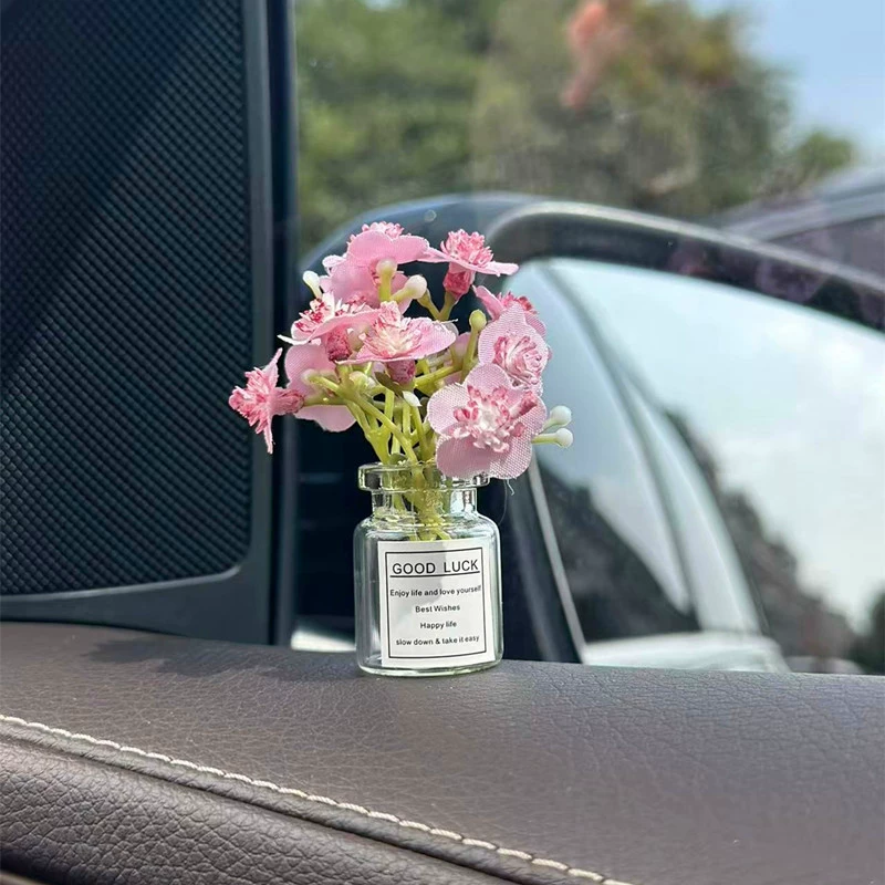 Автомобильная центральная консоль украшения автомобиля мини-ваза исповедь воздушный шар свежий домашний настольный аксессуар