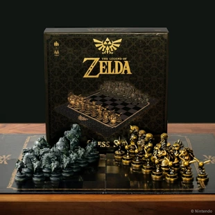 Шахматы Zelda резные фигуры и доска коллекционное издание