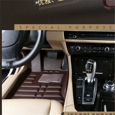 Chuanqi GS3/GS4/GS5/GS8/GA3/GA4/GA5/GA6 Special, Modelə uyğun ayaqaltı - black-five-seats-trumpchi-gs3