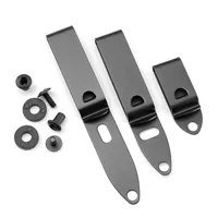 Прямая поставка с завода: ножны KYDEX Зажим для ремня/кобура Зажим для талии DIY Нож карманный зажим из нержавеющей стали K зажим
