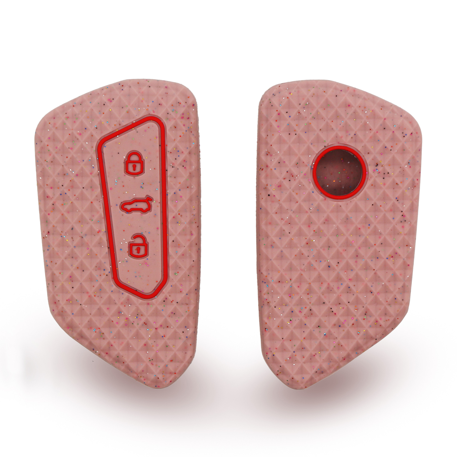 2021 car key cover for golf 8 remote control package Volkswagen eight generation new silicone key cover