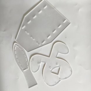 Easter Storage Basket Bag Templates�ͻ����@��diyģ���
