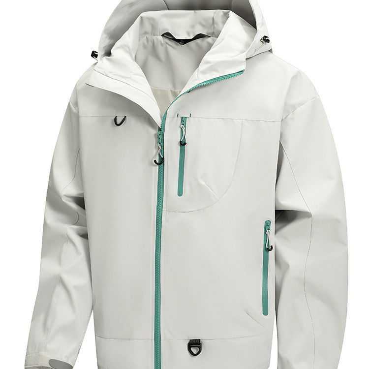 Men's and Women's Outdoor Jackets, Spring and Autumn Casual Large Size Hooded Jackets, Outdoor Couple's Hiking and Cycling Clothing, Trendy Men's and Women's Outdoor Jackets, Spring and Autumn Casual Large Size Hooded Jackets, Outdoor Couple's Hiking and Cycling Clothing, Trendy