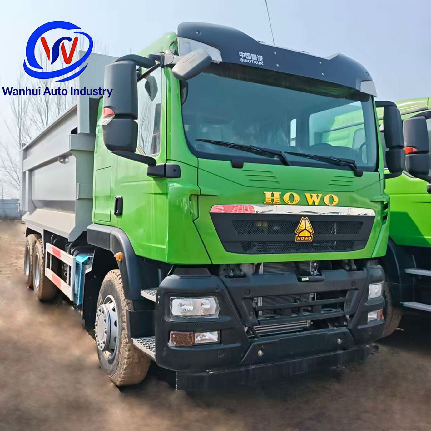 Sinotruk Howo TX Dump Truck 400 horsepower 8×4 muck transport engineering tipper truck sand and gravel dump truck