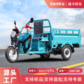 电动三轮车农用货车家用拉货快递家农用载重山区爬坡大功率电车