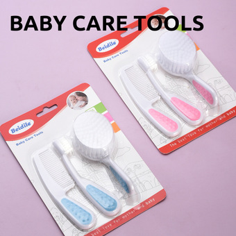 卡哇噢商品的婴儿护理套装宝宝梳子刷子清洁套装日常清洁护理用品