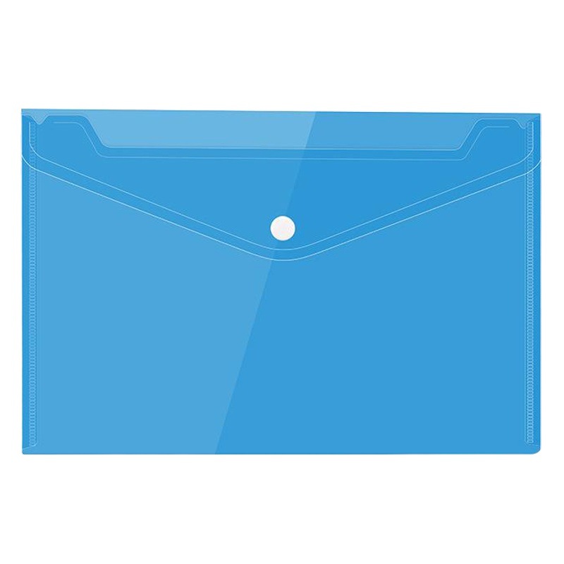 Changhe A5 al por mayor bolsa de la factura transparente bolsa de archivo engrosada cinta de color carpeta de la factura Bolsa de Lápiz