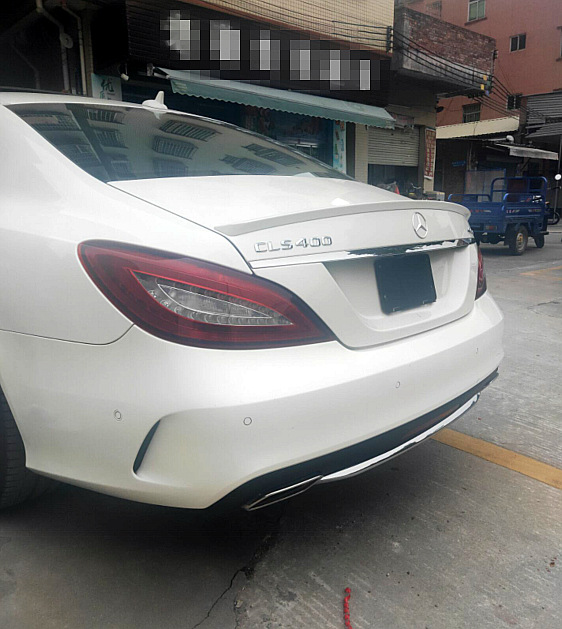 Suitable for 2012-2017 Mercedes-Benz Cls W218 Rear Wing Cls260 Modified Special Punch-Free Fixed Wing