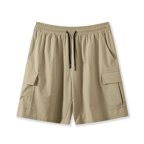 Fashionable casual workwear sports shorts for men in summer thin quick-drying running training fitness loose five-point pants for men
