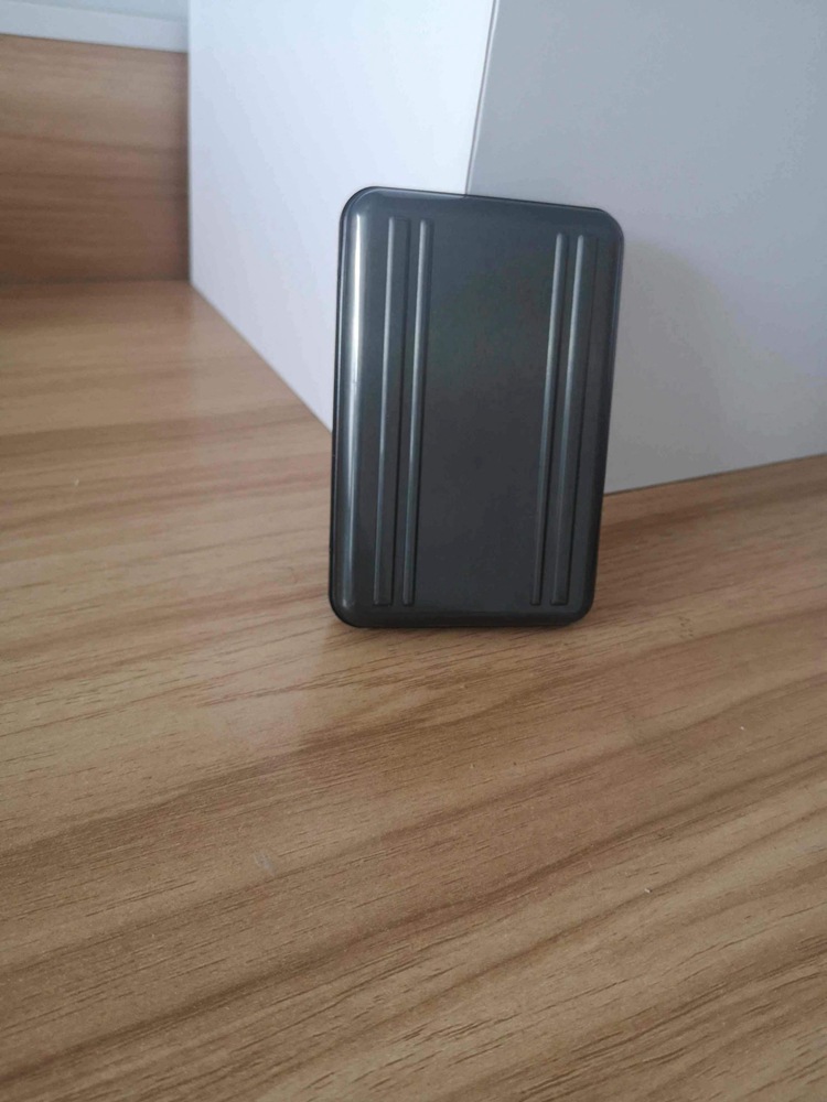 Caja de almacenamiento para tarjetas Aluminio compacto, protección para tarjetas de memoria, múltiples colores