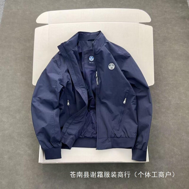 American-style high-quality product: Little Sailboat 2025 Autumn New Men's Stand Collar Casual Outdoor Versatile Autumn Jacket Wholesale