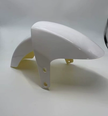 Suitable for Ninebot N70/N80/N85C Front Fender E80/90/100 Modified Thickened Mudguard Decorative Panel (Electric vehicle fender) - suitable-for-ninebot-n-series-thickened-white-paint