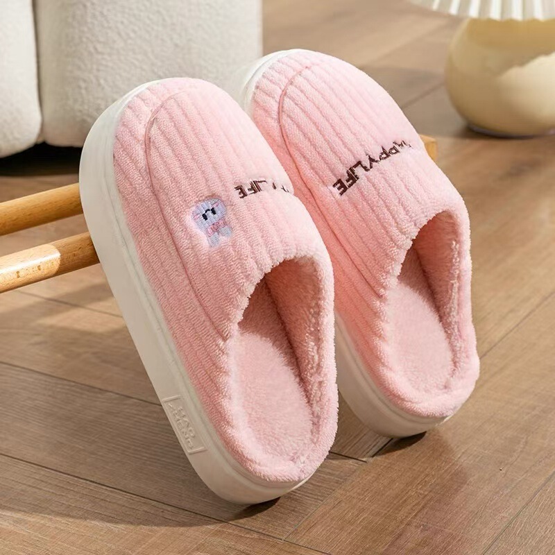 Cotton Slippers Women's Winter 2024 New Home Indoor Warm Couple Cute Rabbit Non-slip Plush Winter Slippers for Men Cotton Slippers Women's Winter 2024 New Home Indoor Warm Couple Cute Rabbit Non-slip Plush Winter Slippers for Men