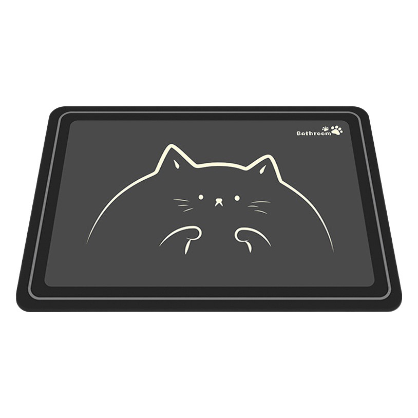 Alfombra absorbente de barro de diatomeas suave alfombra de piso de baño Puerta de baño antideslizante de secado rápido alfombra de puerta alfombra de baño alfombra de hogar