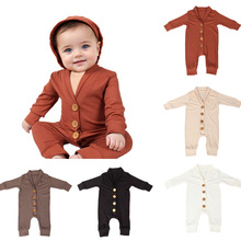 宝宝包屁屁衣婴儿连体爬服新生儿哈衣BABY植物纤维睡衣跨境NB西装