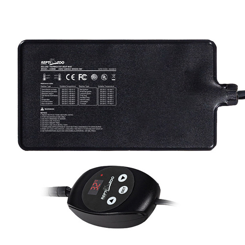 Reptizoo Reptile Pet Heating Pad Temperature Control Reptile Box Constant Temperature Pet Horned Frog Gecko Turtle Fish Tank Bird Insulation Pad