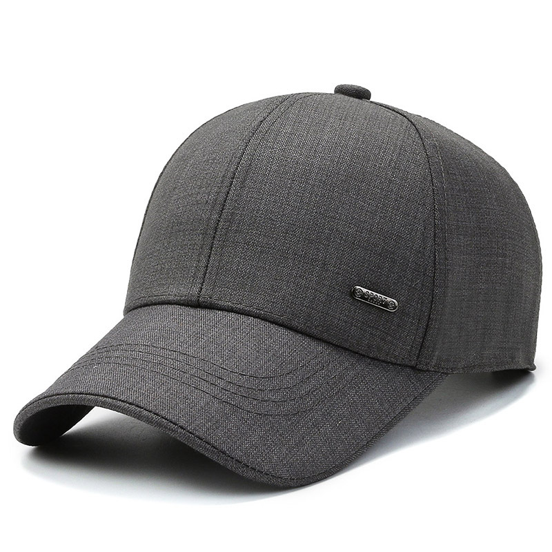 Herre koreansk casual baseball eldre andtunge gammel mann vår og høst middelaldrende pappahatt_voghion.com