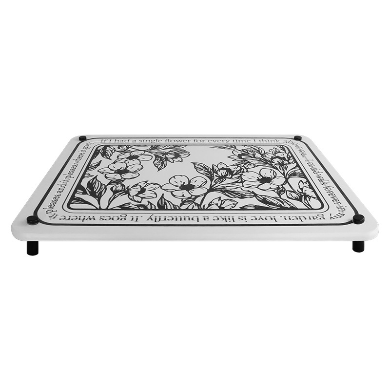 Alfombra de mesa de barro de diatomeas cocina fija-diatomita hogar de secado rápido absorbente estera de aislamiento térmico taza de agua estera de té conjunto periférico