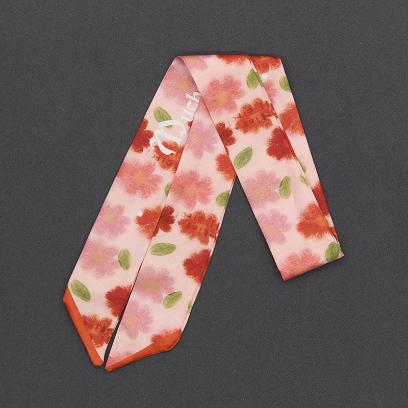 Una pieza de cabello combinado con mano coreana francesa joyería de bolsas de pañuelo largo joyería de cabello correa larga correa de cabello