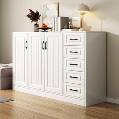 Kitchen storage cabinet multi-functional sideboard modern minimalist multi-layer wall-mounted living room storage cabinet with doors, available in quantities of one piece.