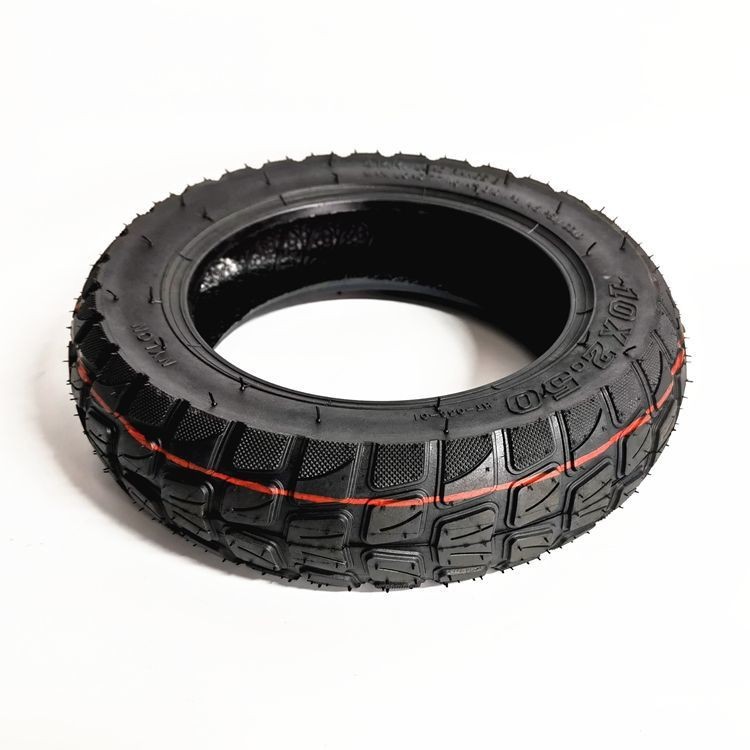 10X2.50 Electric Scooter Off-Road Tire 10*2.50 Inflatable Inner and Outer Tire 10inch Thickened Off-Road Vacuum Tire