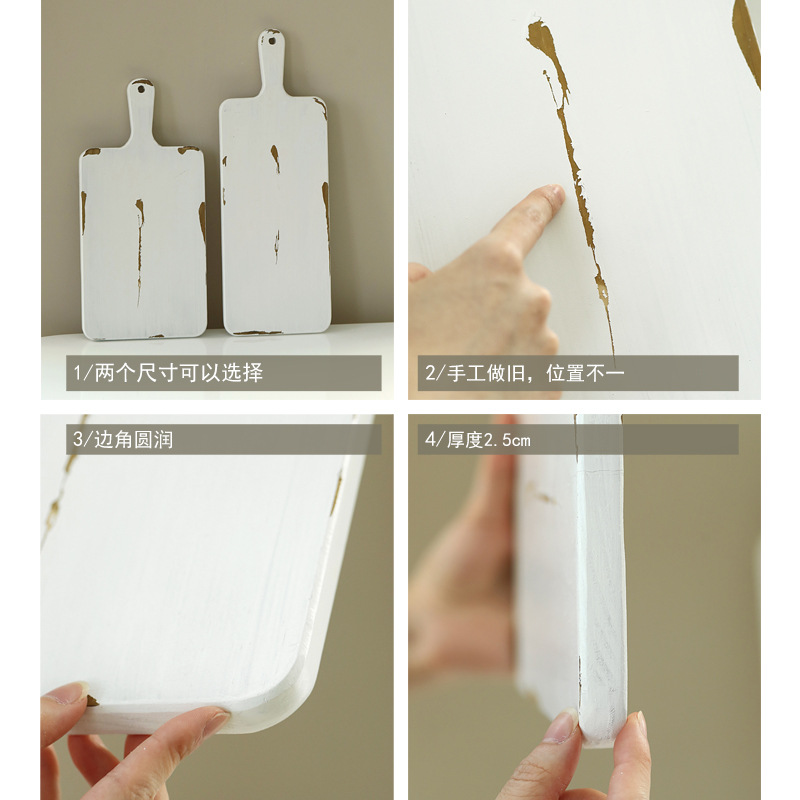 레트로 오래된 톤 사진 소품 오래 된 화이트 소프트 트레이 화이트 웨딩 디저트 테이블 디스플레이 소품