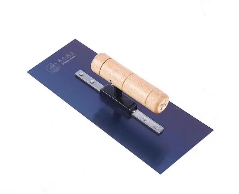 木柄硅藻泥泥板油漆蓝钢环氧地坪刮刀批灰刀抹泥板瓦工刮腻子批墙