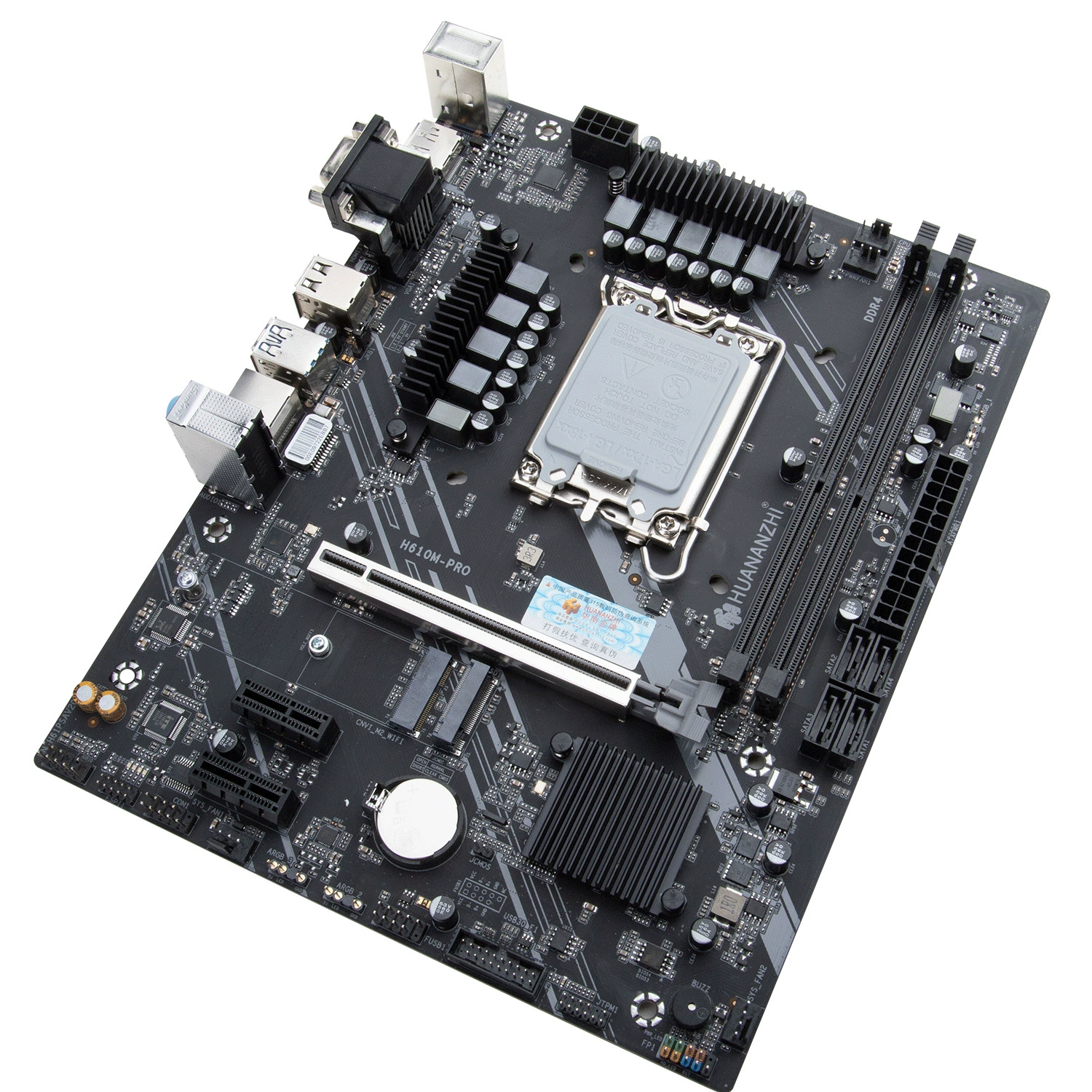 Материнская плата H610M-PRO LGA1700 DDR5 64GB для настольного ПК, Black Myth Wukong, игровая