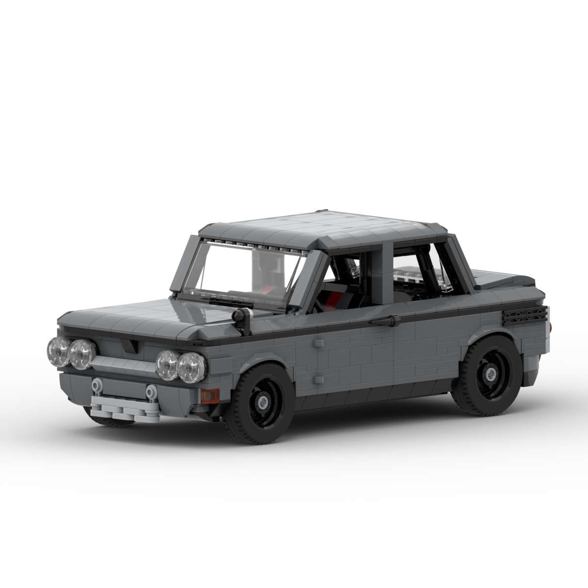 跨境热卖兼容积木MOC-125295 NSU 王子TTS 超跑经典 拼插赛车模型