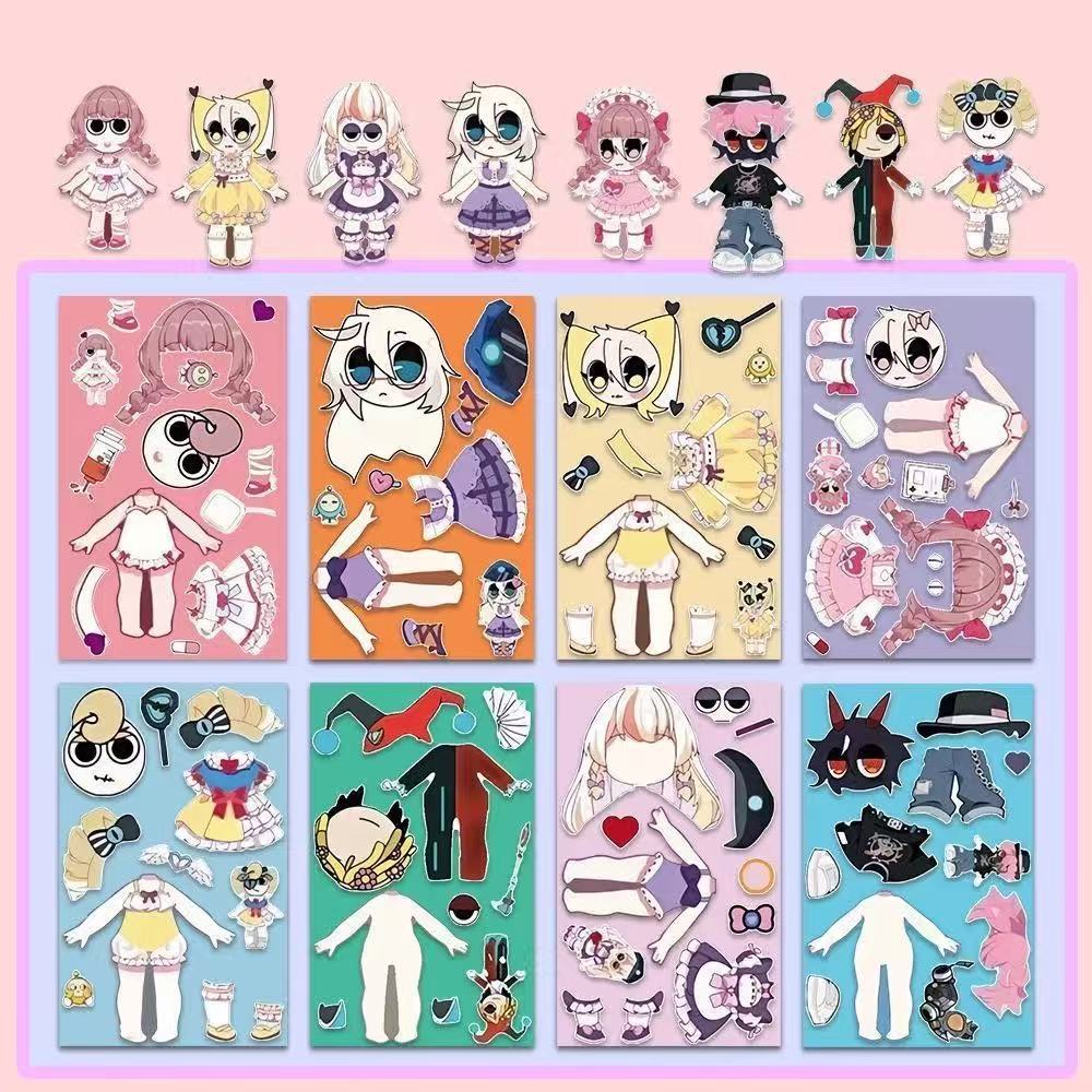 Rhythm box stickers horror night style [8 photos]