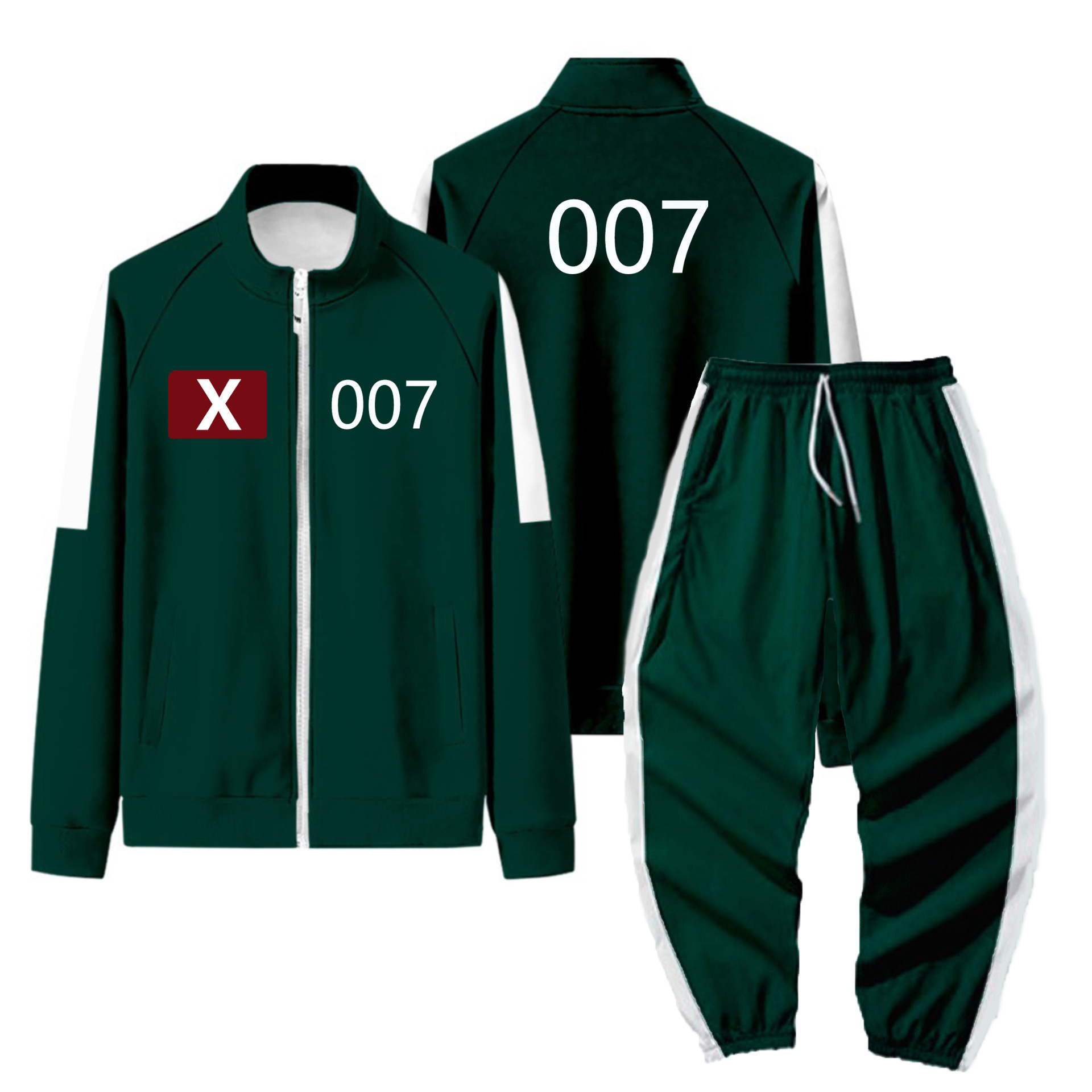 套裝007綠X