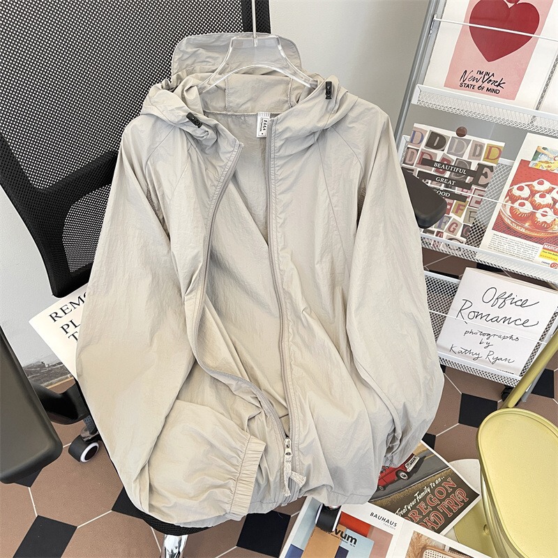 Ice Silk Sun Protection Clothing for Men 2025 New Summer Loose and Versatile Anti-Uv Jacket Thin Outdoor Sun Protection Clothing for Men Ice Silk Sun Protection Clothing for Men 2025 New Summer Loose and Versatile Anti-Uv Jacket Thin Outdoor Sun Protection Clothing for Men