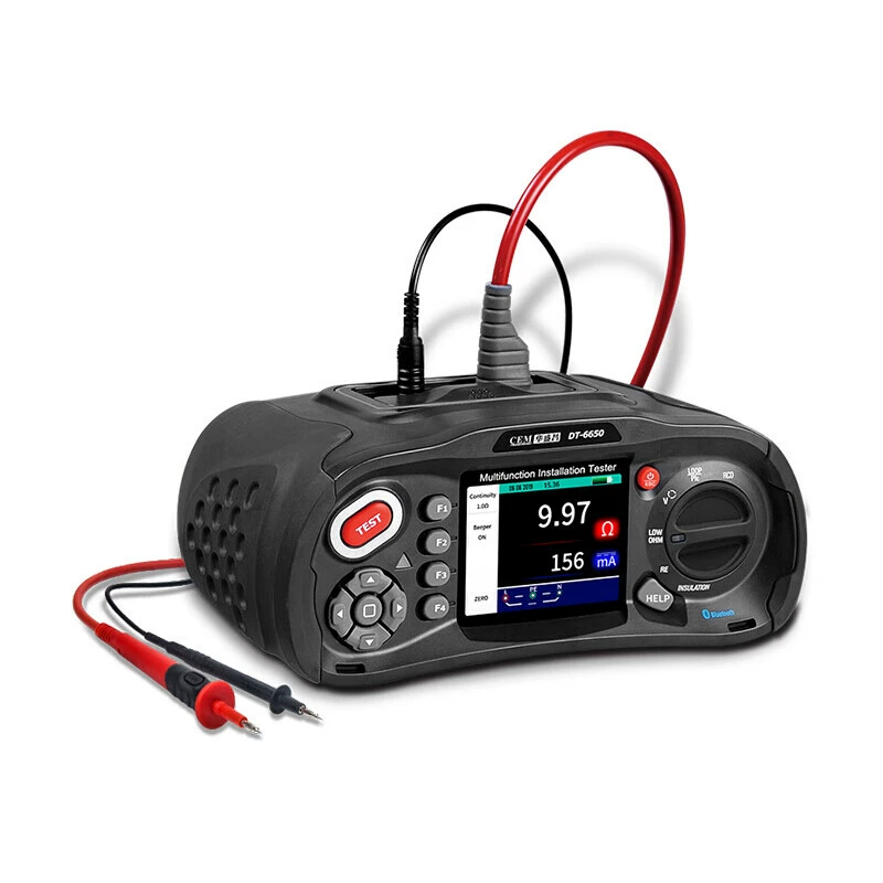 CEM Huashengchang DT-6650 многофункциональный электрический комплексный тестер, изоляция переключателя, сопротивление заземления, последовательность фаз напряжения