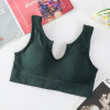 Sexy yoga clothing for elementary school students, wireless bra, T-shirt, underwear