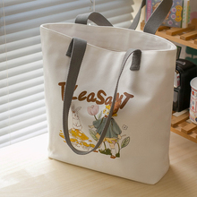 帆布包5新肩拉手提班通勤大容量学生装书手提帆布