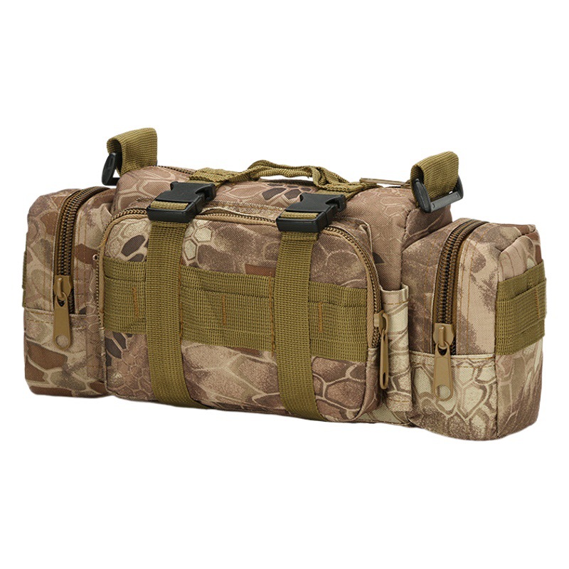 Sports Outdoor Fishing Fish Waterproof Running Bag Waist Bag Camera Photography Tactical Bag Multi-Functional 3P Magic Waist Bag