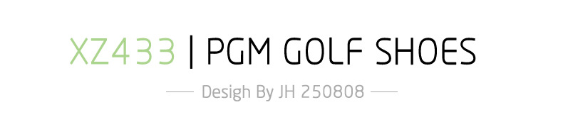 Giày Golf Nữ PGM Mùa Hè Chống Thấm Nước Chống Trơn Trượt Tăng Chiều Cao — Honeydew Green [Đệm đàn hồi cao/Chống trượt/Bảo vệ nước] XZ433 chi tiết 22