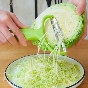 Cabbage Grater Large Peeling Knife Purple Cabbage Bag Scraping Vegetable Garden Lettuce Shredding Wide Mouth Household