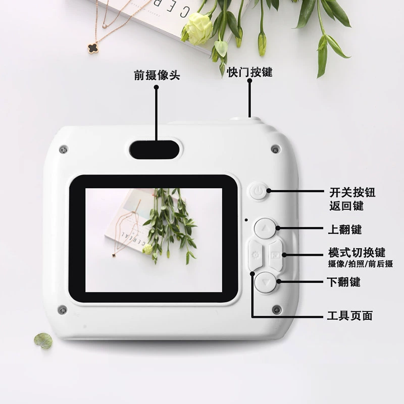 Polaroid, камера, цифровой маленький игрушечный