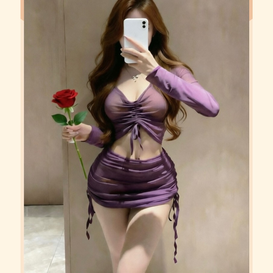 골드 짠 재미 란제리 메쉬 관점 플리츠 엉덩이 원피스 열정 뜨거운 섹시한 분할 섹시한 집