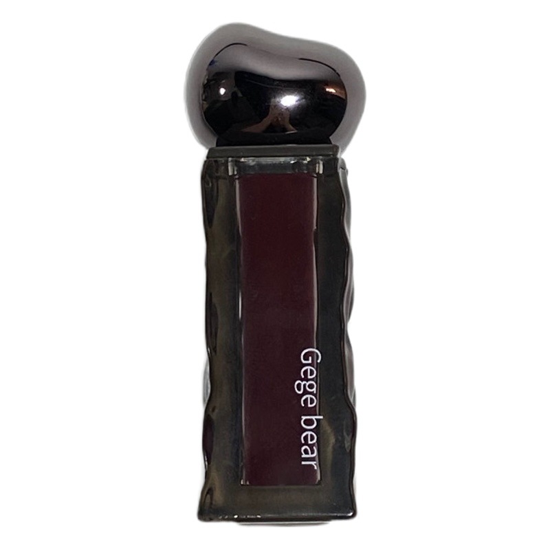 Gege Bear Glacier lava Lip Glaze Water Light espejo pseudo cara llana blanco Toot labial lápiz labial brillo de labios