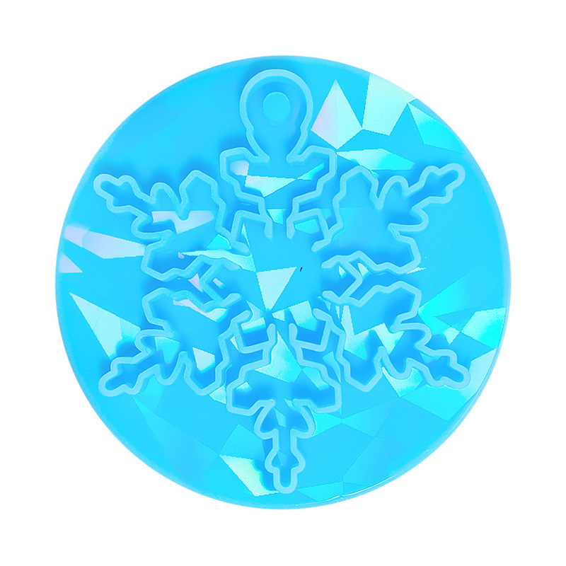 クリスマス雪花ストラップセットホログラム雪花ストラップシリコン金型diyクリスマスストラップ|undefined