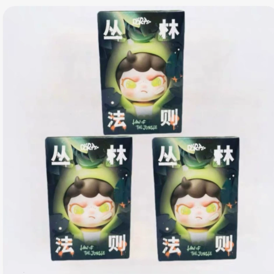 Фигурка в слепой коробке (Dora Jungle Rule Series) — коллекция 3‑го поколения, 11 персонажей, 25×20×3 см