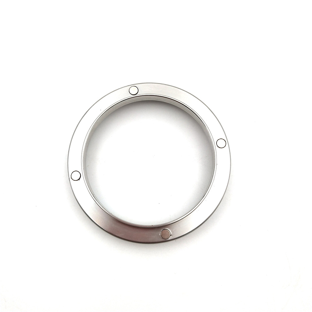304 stainless steel coffee magnetic dust ring, coffee anti-dust magnetic powder receiving ring, coffee grinder 58mm dust ring