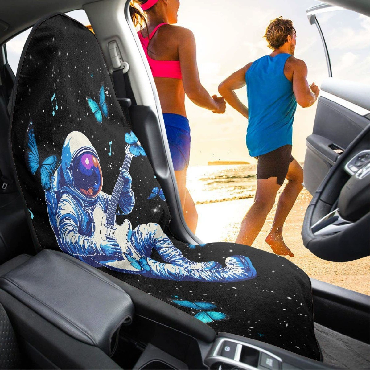 (Cross-border trading), fashionable space astronaut, waterproof sports chair, print, Amazon