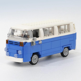 Building Block Moc: Moc-110233 T2 Bus 8 Wide Parts Speed in Movie 447