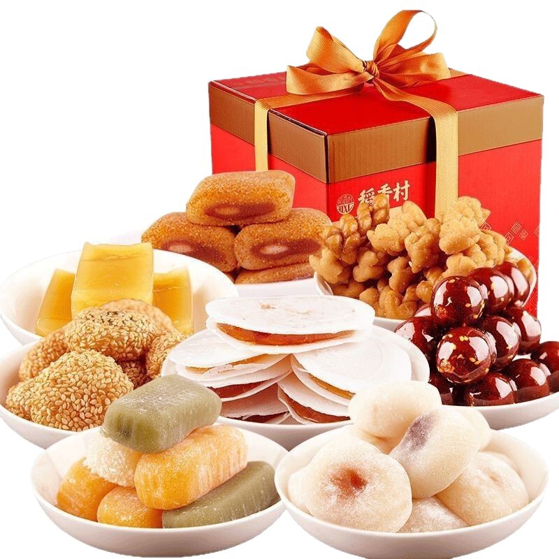 Daoxiangcun バルク北京 8 スナックギフトパックロバロールプリザーブドフルーツとポリコートケーキ中華菓子専門|undefined